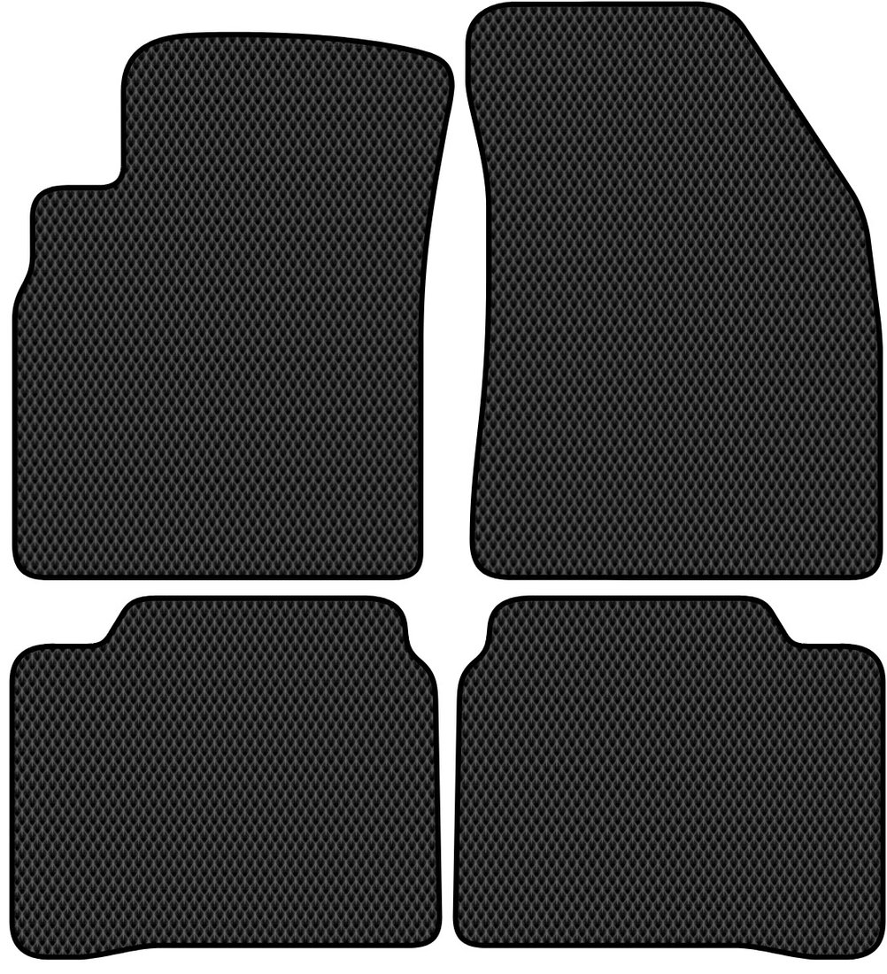 

Комплект ковриков для авто Alicosta Kia Magentis I (седан / EF) 2002 - 2006 (черный, ромб)