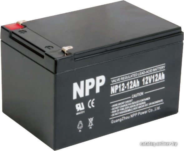Аккумулятор для ИБП NPP NP 12-12.0 (12В/12.0 А·ч)