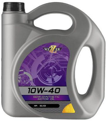 

Моторное масло Wezzer API SG/CD 10W-40 4л