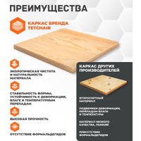 Игровое (геймерское) кресло TetChair Pilot флок/ткань (черный/черный/красный) в Солигорске