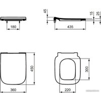 Сиденье для унитаза Ideal Standard I.life T500301