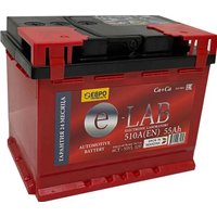 Автомобильный аккумулятор E-Lab 6СТ-55 R+ (55 А·ч)