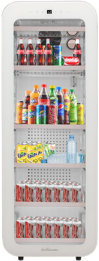 

Торговый холодильник Meyvel MD105-White