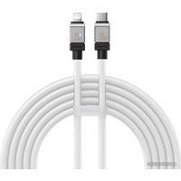 Кабель Baseus CoolPlay Series USB Type-C - Lightning (2 м, белый)