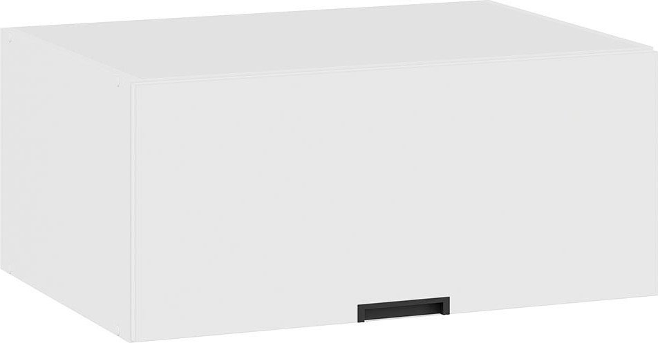 

Шкаф навесной Трия Гренада 1В8ГП (белый/холст белый)