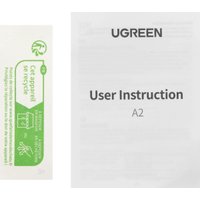 Кабель Ugreen L502 USB Type-C - USB Type-C (0.5 м, черный)