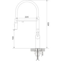 Смеситель Rose R358T
