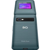 Кнопочный телефон BQ BQ-2412 Shell Duo (бирюзовый)