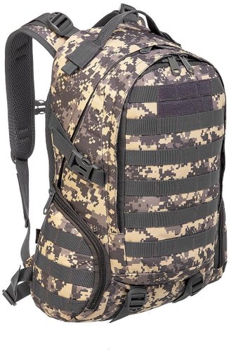 Туристический рюкзак Helios HS-9332-G (камуфляж цифра)