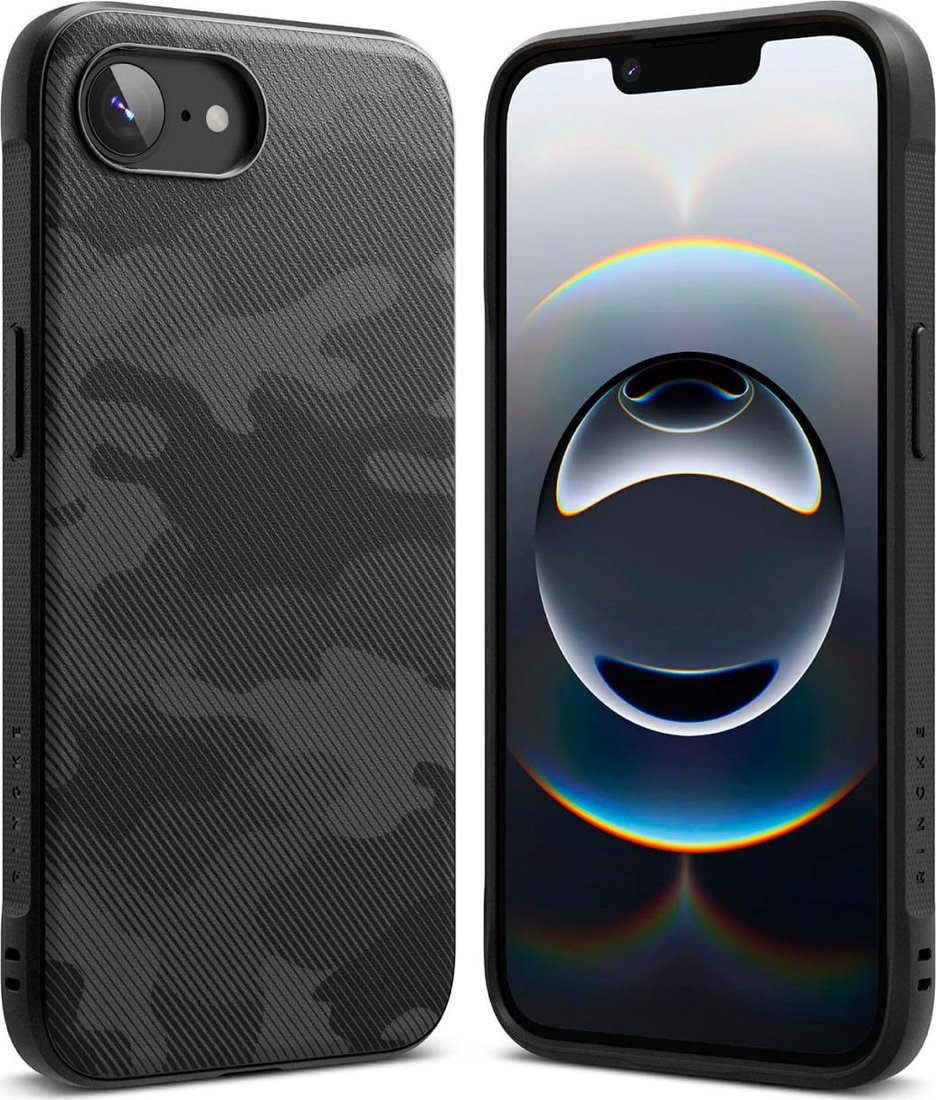Чехол для телефона Ringke Onyx для iPhone 16e Camo Black