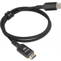 Кабель iOpen ACG859B-1 HDMI - HDMI (1 м, черный)