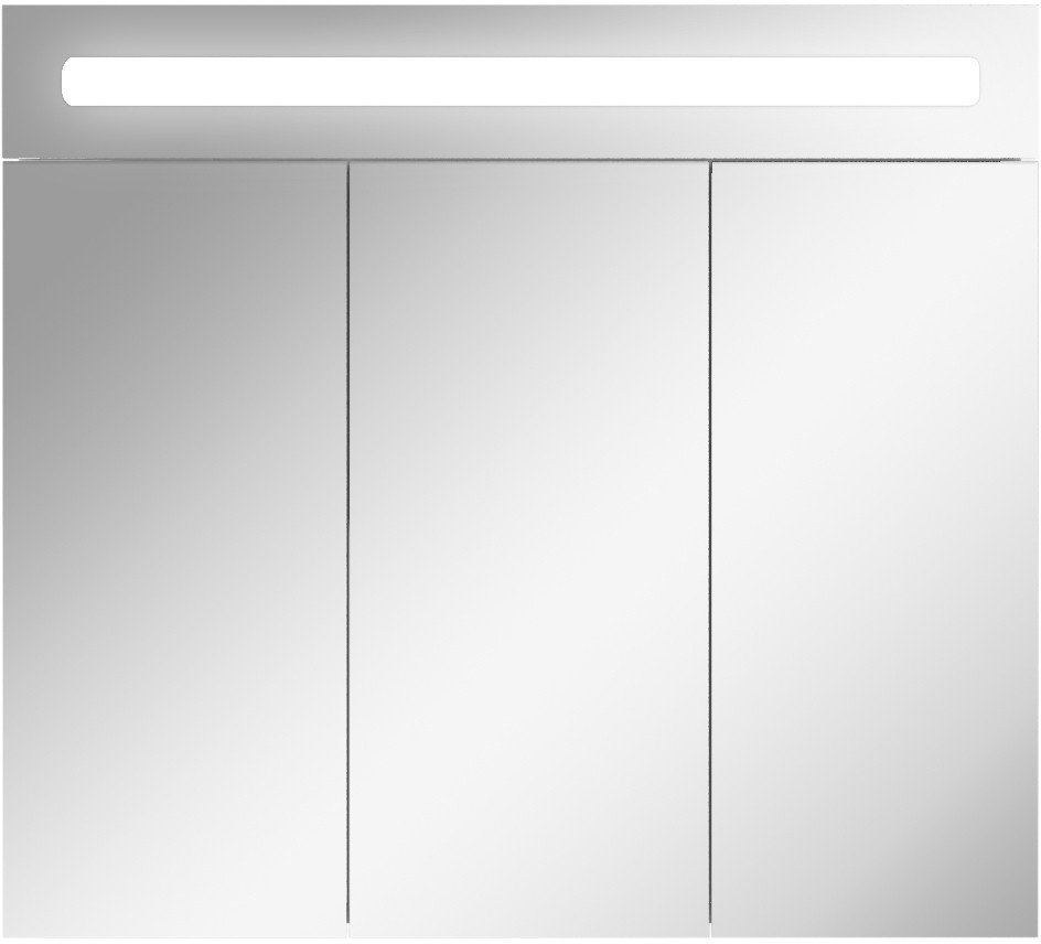 

Домино Шкаф с зеркалом Аврора 80 (с подсветкой LED)