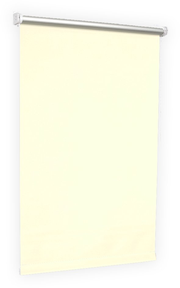

Рулонные шторы Delfa Сантайм Термо-Блэкаут СРШ-01М С1001 (52x170, бело-ванильный)
