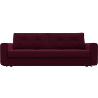 Диван Лига диванов Лига-031 121262 (микровельвет бордовый)