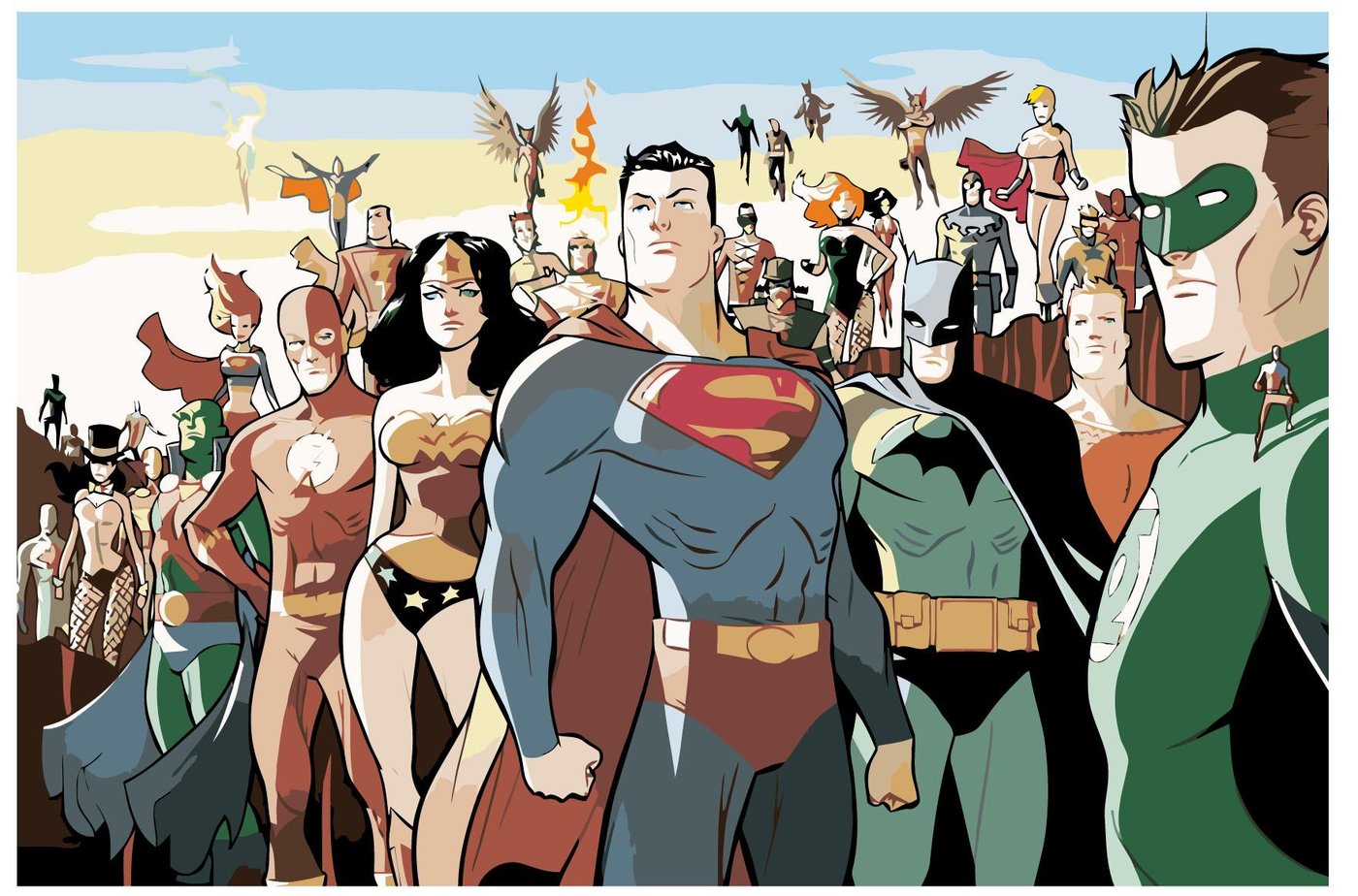 

Картина по номерам SLAVINA Супергерои RA250