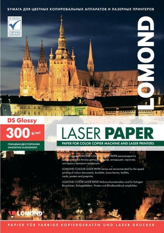 

Фотобумага Lomond DS Glossy CLC Paper SRA3 300 г/м2 150 листов 0310713