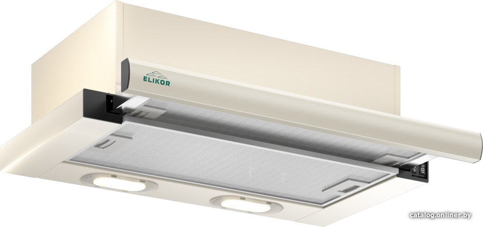Кухонная вытяжка Elikor Интегра 50П-400-В2Л (топленое молоко/топленое молоко) (155702)