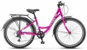 

Велосипед Stels Cristy 430 V 24 р.14 2026 (фиолетовый/розовый)