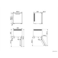 Мини-холодильник Smeg MTE30