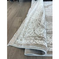 Ковер для жилой комнаты Radjab Carpet Марсель Z 1066 Прямоугольник 11545RK (1.6x3, Beige)