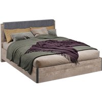 Кровать Империал Стокгольм 160 с ПМ (дуб гранж песочный)