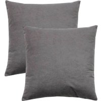 Декоративная подушка Matex Velours 49-937 (2шт, серый)