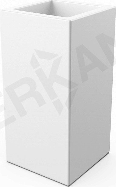 

Кашпо Berkano Cubric 40*80 DB (белый)