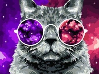 Три совы Кошачий космос КХ_44089