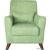 Интерьерное кресло Нижегородмебель Либерти ТК 231 (лаунж, зеленый)