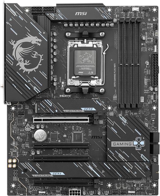 

Материнская плата MSI X870 Gaming Plus WiFi