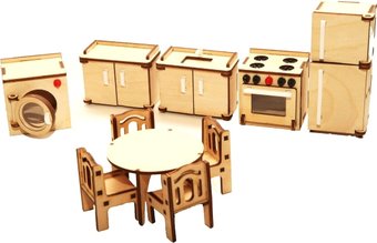 Polly Набор мебели в кукольный домик - кухня
