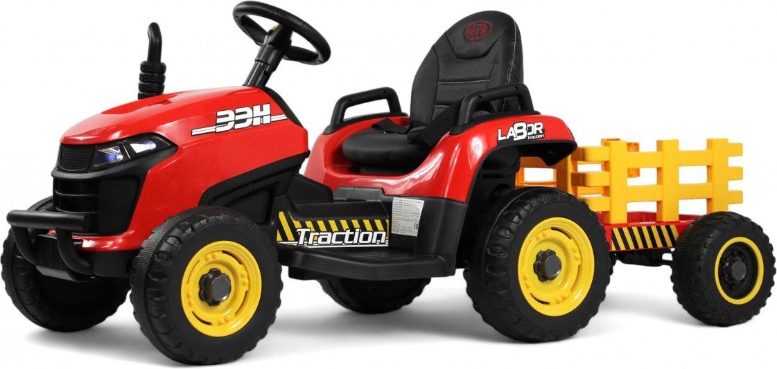 

Электротрактор RiverToys K111KK (красный)