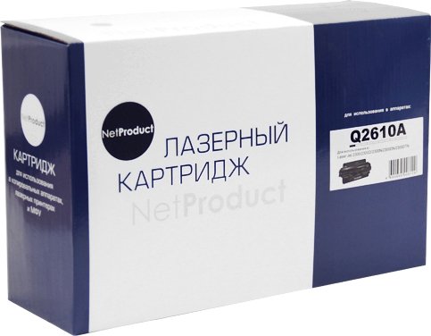 

Картридж NetProduct N-Q2610A (аналог HP Q2610A)