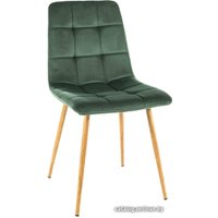 Стул Signal Mila D Velvet (bluvel 78 зеленый/дуб)