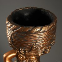 Кашпо Хорошие сувениры Девушка с двумя кашпо 3739356