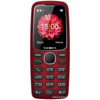 Кнопочный телефон TeXet TM-B307 (красный)