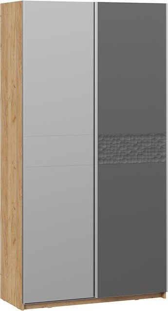 

Шкаф-купе Трия Оскар Скания Т2 1200 268582 (ручка серебро/дуб крафт золотой/серый графит/графит матовый)