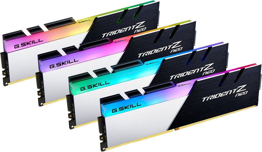 

Оперативная память G.Skill Trident Z Neo 4x8GB DDR4 PC4-28800 F4-3600C18Q-32GTZN