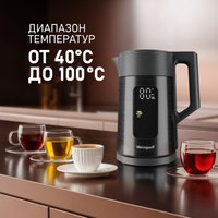 Электрический чайник Weissgauff WK 1560 Db Touch BodyCool