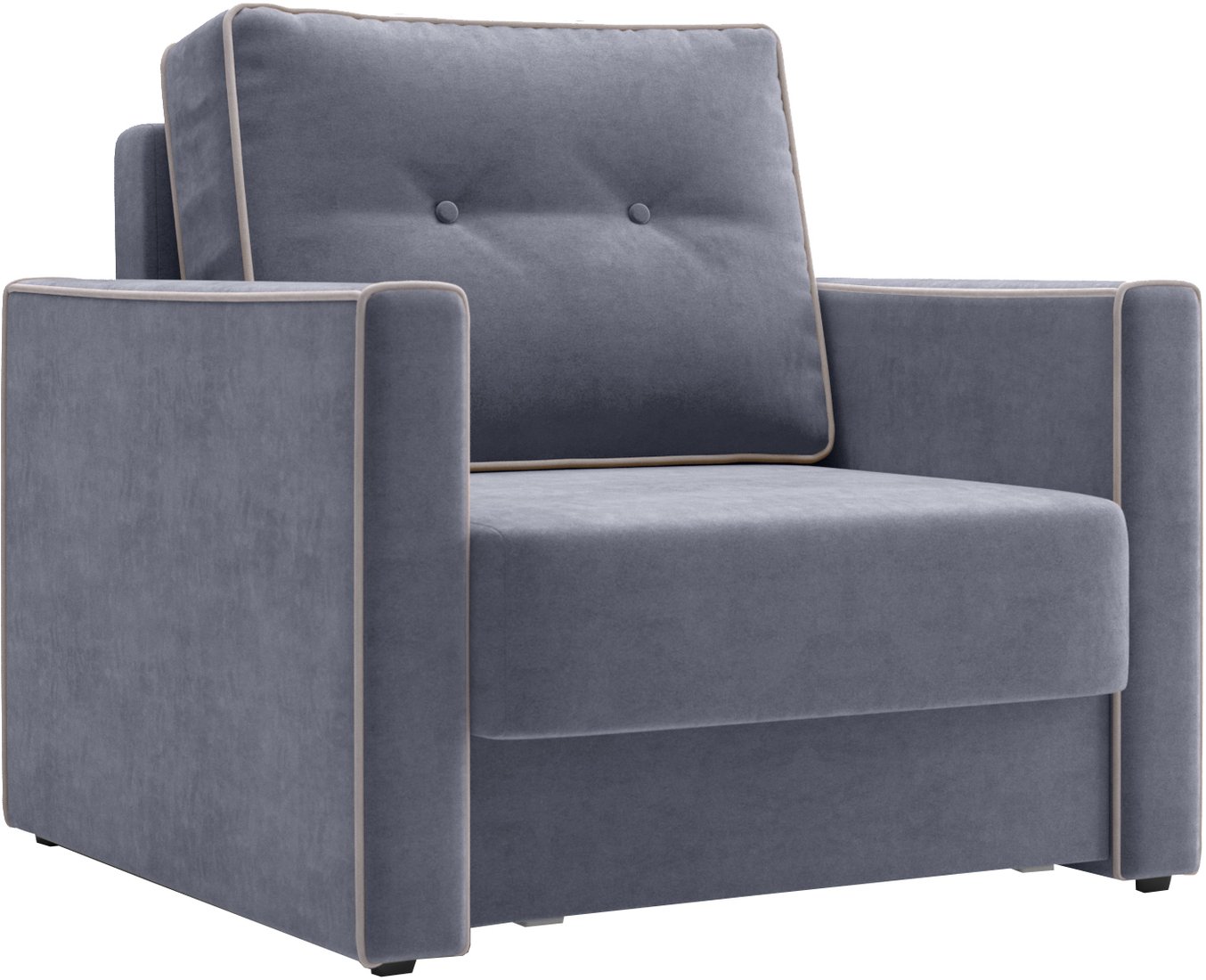 

Кресло-кровать Mio Tesoro Атлантикс (Velutto 52, серый)