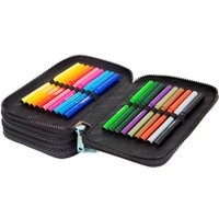 Пенал CoolPack Jumper F067661 с наполнением (бирюзовый)