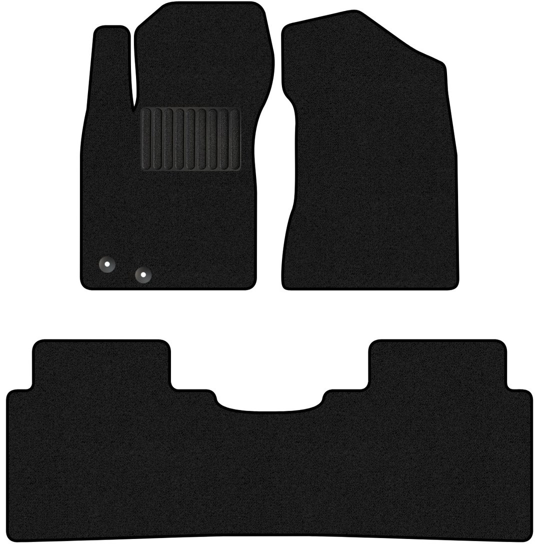 

Комплект ковриков для авто Alicosta Dongfeng DF6 I (пикап) 2022 - Н.В. (ворс)