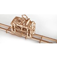 3Д-пазл Ugears Трамвай с рельсами