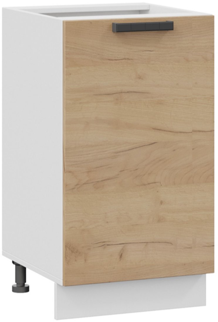 

Шкаф напольный Трия Детройт 1Н45 (белый/дуб крафт золотой)