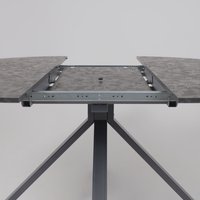 Кухонный стол AksHome Delon 110 (малави/серый)