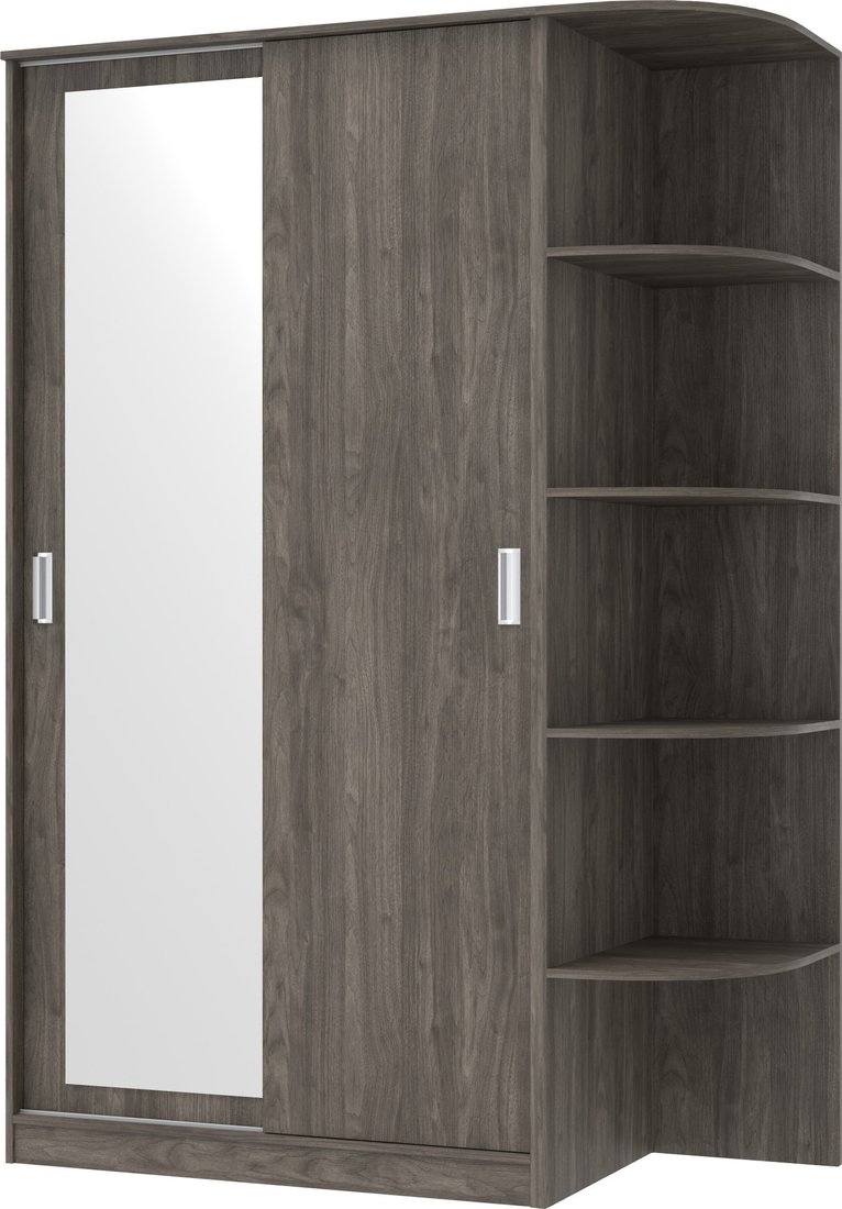 

Шкаф-купе Кортекс-мебель Лагуна ШК04-01 (орех элия, правая консоль)