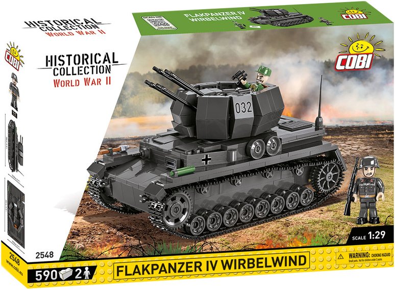 

Конструктор Cobi World War II 2548 Flakpanzer IV Wirbelwind