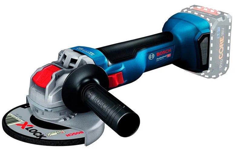 

Угловая шлифмашина Bosch GWS 18V-10 Professional 06019J4002 (без АКБ)