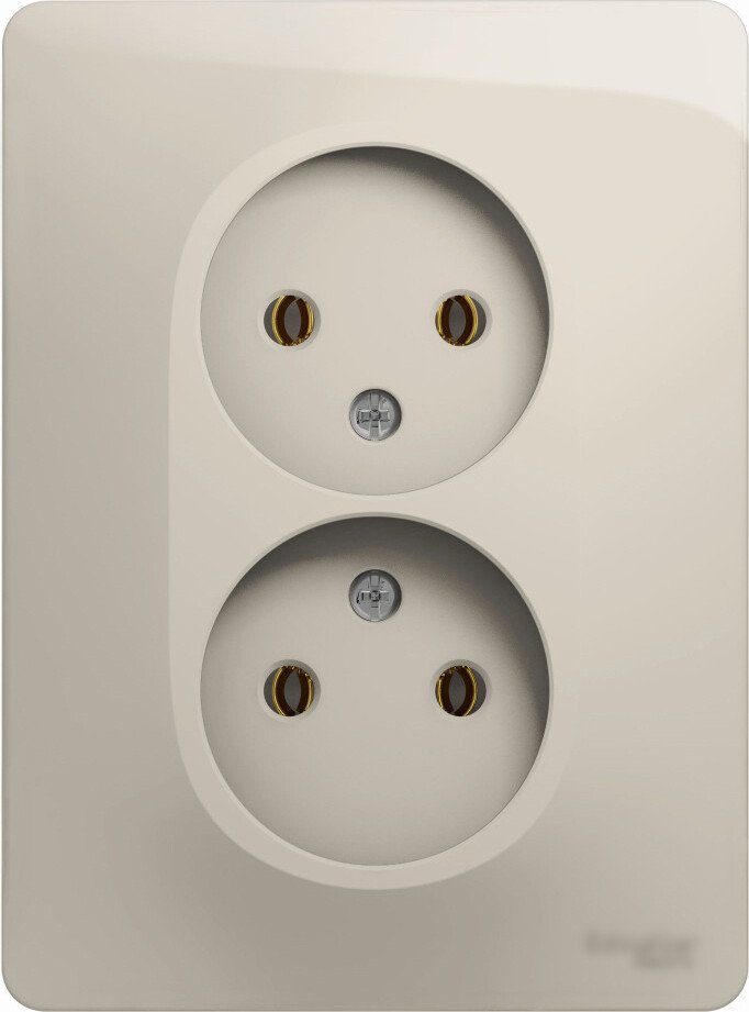 

Розетка Systeme Electric Glossa GSL000920 (молочный)