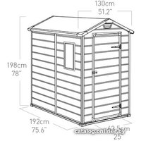  Keter Manor 4x6S (1.3x1.92 м)